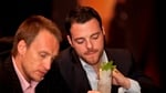 Judges matthew bax and marc bonneton at the bacardi global legacy cocktail competition 2012 semifinal.